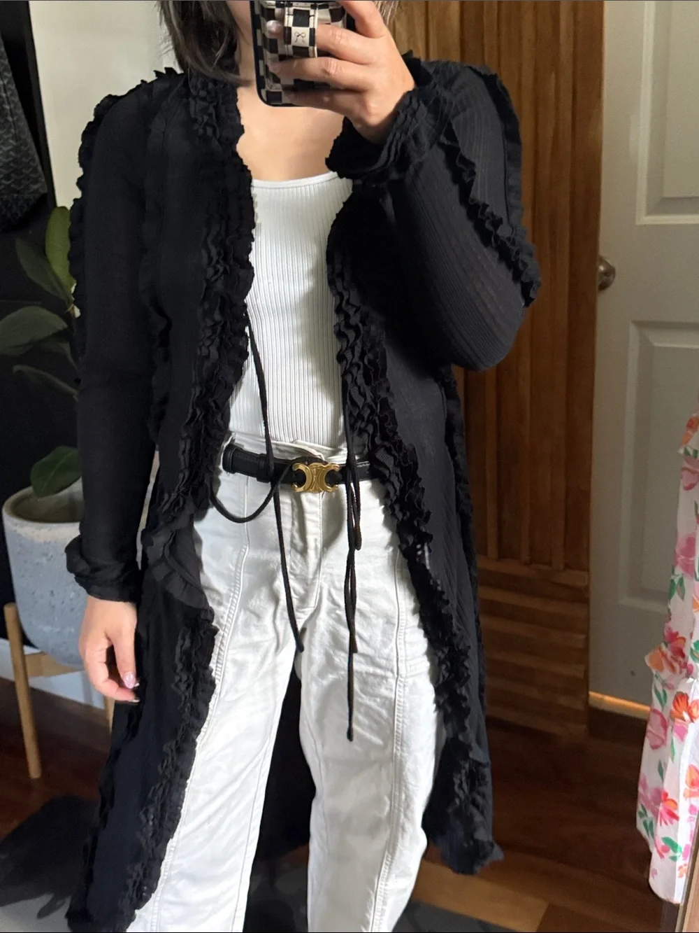 Free People Dolly Open Front Duster. S